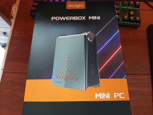 ACEPC PowerBox Mini PC AMD Ryzen 5700U 512GB SSD 32GB RAM mini PC