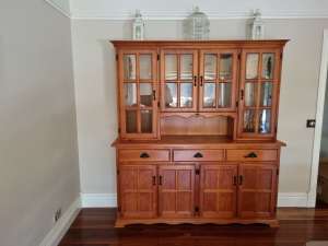 Timber Buffet and Hutch