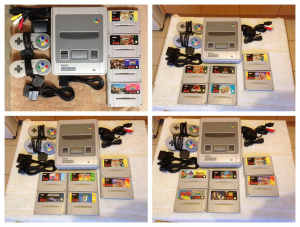 Super Nintendo SNES Packages Ready To Play