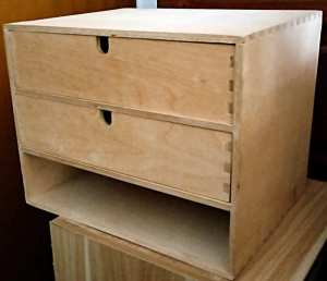desk top chest of drawers, h29cm w36cm d28cm