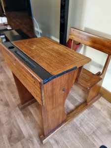 Genuine retro school desk 