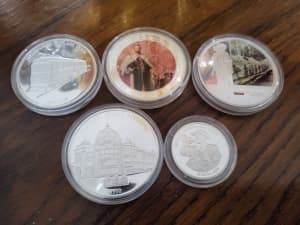 Commemorative Silver Coins & Medallions