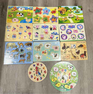 Toddler/ Kids Bored Puzzles