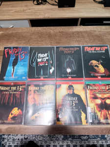Friday The 13th Collection,new replacement cases discs no scratches