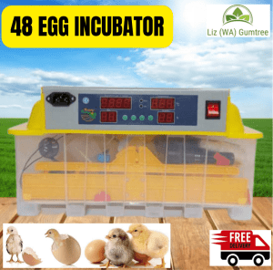 48 Egg Incubator Accessories Hatching Electric (Brand New)