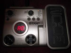 ZOOM G1XN EXT guitar effects pedal with Wah Wah