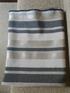 Upholstery Fabric, charcoal, gold and beige Striped,