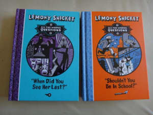 Lemony Smicket 2 books sell the lot