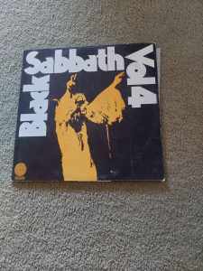 Black Sabbath vinyl record 
