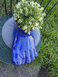 Planter , Plant Pot , Succulent Planter 40 cm Long Foot Planter
