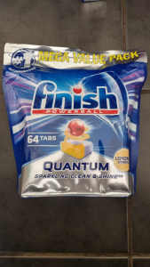 Finish dishwasher tablets Quantum Lemon 64 counts