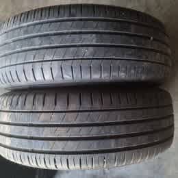 195/60/15 - 2 X Dunlop Tyres on Rims