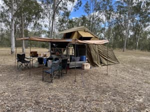 Kings Rooftop Tent, 6-man Annex, 270 Awning