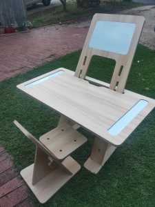 Small desk for kids with whiteboard