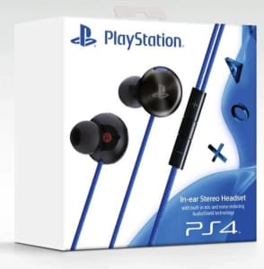 Sony PS4 PlayStation In-Ear Stereo Headset