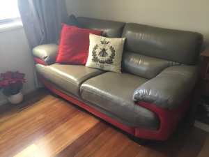 Lazboy full leather 2 Seater lounge