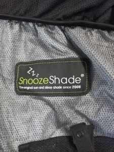 Authentic SnoozeShade for portacot. As new condition.