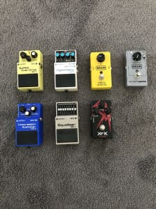 Guitar Effects Pedals(Open to all cash offers on any pedal)