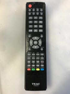TEAC TV Remote Control 0118020315 suits DLE3290HD TV