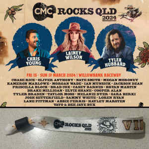 CMC Rocks Festival 3 day wristband with VIP upgrade
