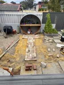 Recycled bricks for small pathway (approx. 80) for sale