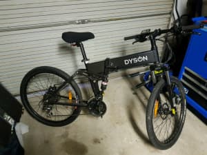 Dyson 26" folding electric mountain bike