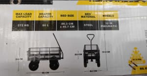 Gorilla 272KG 85L Heavy Duty Steel Utility Carts 
