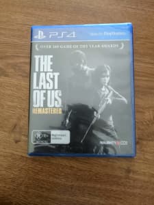 PS4 GAMES THE LAST OF US NEW