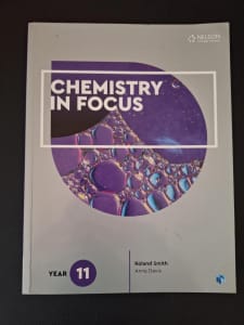 Chemistry in Focus yr 11 with access code Like new
