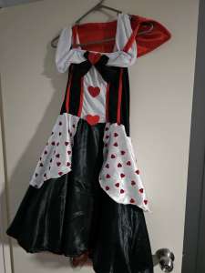 Adult queen of hearts costume 