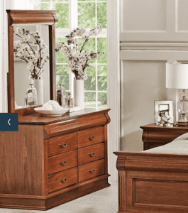 BRAND NEW Southern Oak 8 drawer dressing table with mirror