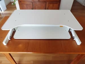 Sit Stand Desk Large White