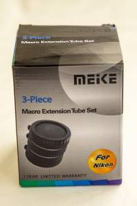 MACRO 3-PIECE AF EXTENSION TUBE SET - MEIKE FOR NIKON F MOUNT
