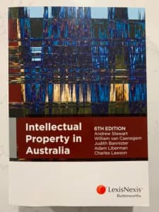 Intellectual Property in Australia 6th Edition