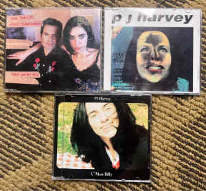 PJ Harvey -Sheela-Na-Gig/CMon Billy/That Was My Veil CD singles