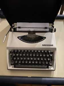 Adler tippa portable typewriter