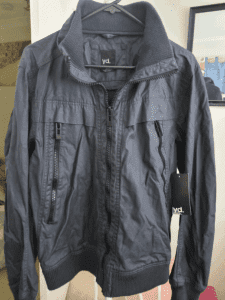 YD navy casual jacket size M