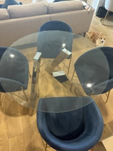 Dining table and chairs for sale