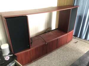 FREE! TV CABINET / ENTERTAINMENT UNIT (TV NOT included)
