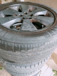Subaru 17 inch wheels - 5x100