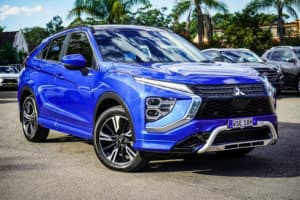 2020 Mitsubishi Eclipse Cross YB MY21 Exceed AWD Blue 8 Speed Constant Variable Wagon