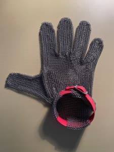Chainmail Glove, Euroflex Brand, Medium Size, Right Hand, German Made!