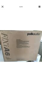Polk audio Fxi A6 White surround sound speaker pair