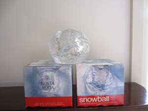 CANDLE holders Snowball