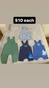 Baby Boy Overalls - Sprout & Seed Heritage & Big W
