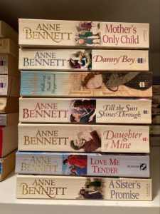 ANNE BENNETT FICTION BOOKS X7