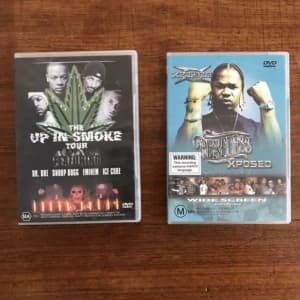 Up In Smoke Tour and Xzibit Dvds! $4 (Eminem, Ice Cube, Dre, Snoop)