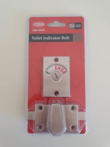 Toilet indicator bolt 