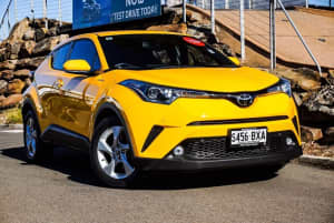 2018 Toyota C-HR NGX10R S-CVT 2WD Yellow 7 Speed Constant Variable Wagon