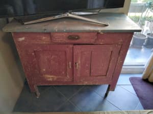 Vintage sideboard or TV stand with cupard 